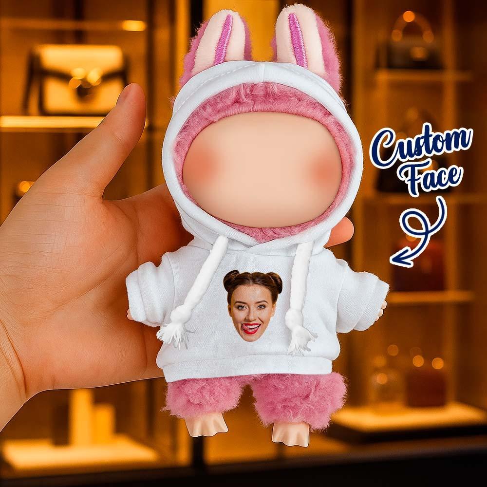 Personalized Hoodie For Labu Custom Photo 17cm Labu Doll Hoodies Fits Gen 1/2/3 (Doll Not Included)