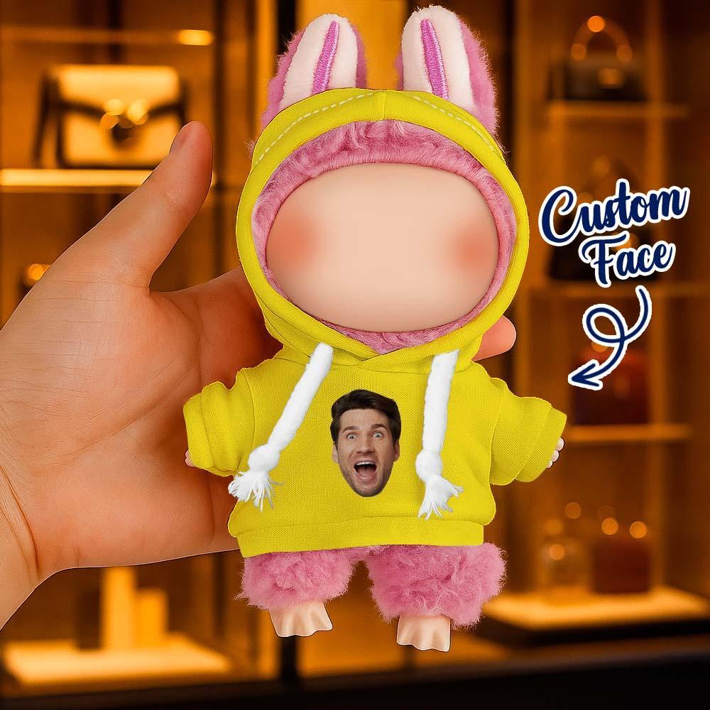 Personalized Hoodie For Labu Custom Photo 17cm Labu Doll Hoodies Fits Gen 1/2/3 (Doll Not Included)