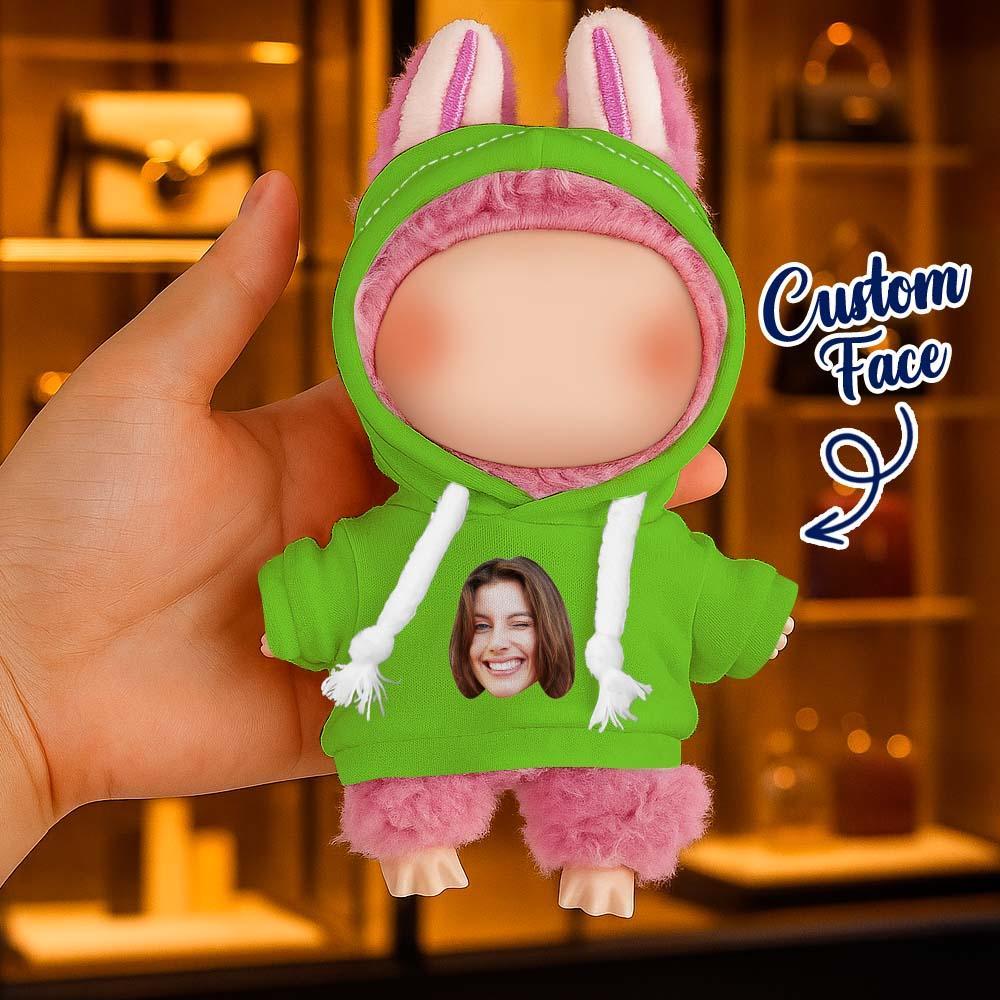 Personalized Hoodie For Labu Custom Photo 17cm Labu Doll Hoodies Fits Gen 1/2/3 (Doll Not Included)