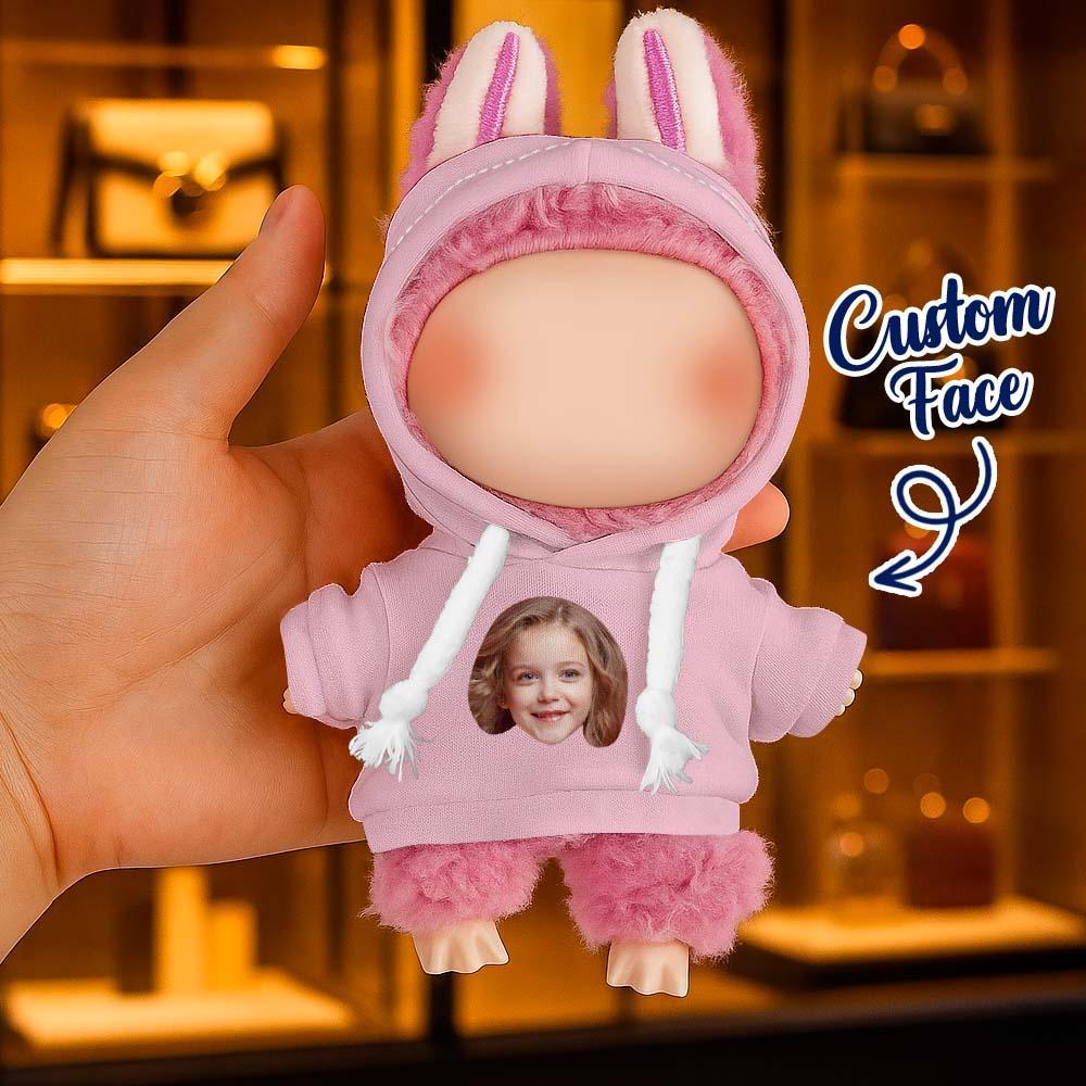 Personalized Hoodie For Labu Custom Photo 17cm Labu Doll Hoodies Fits Gen 1/2/3 (Doll Not Included)