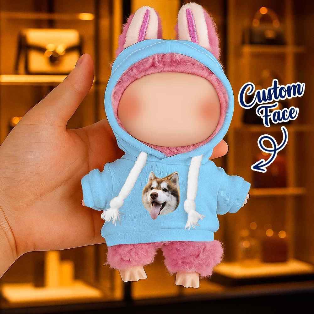 Personalized Hoodie For Labu Custom Photo 17cm Labu Doll Hoodies Fits Gen 1/2/3 (Doll Not Included)