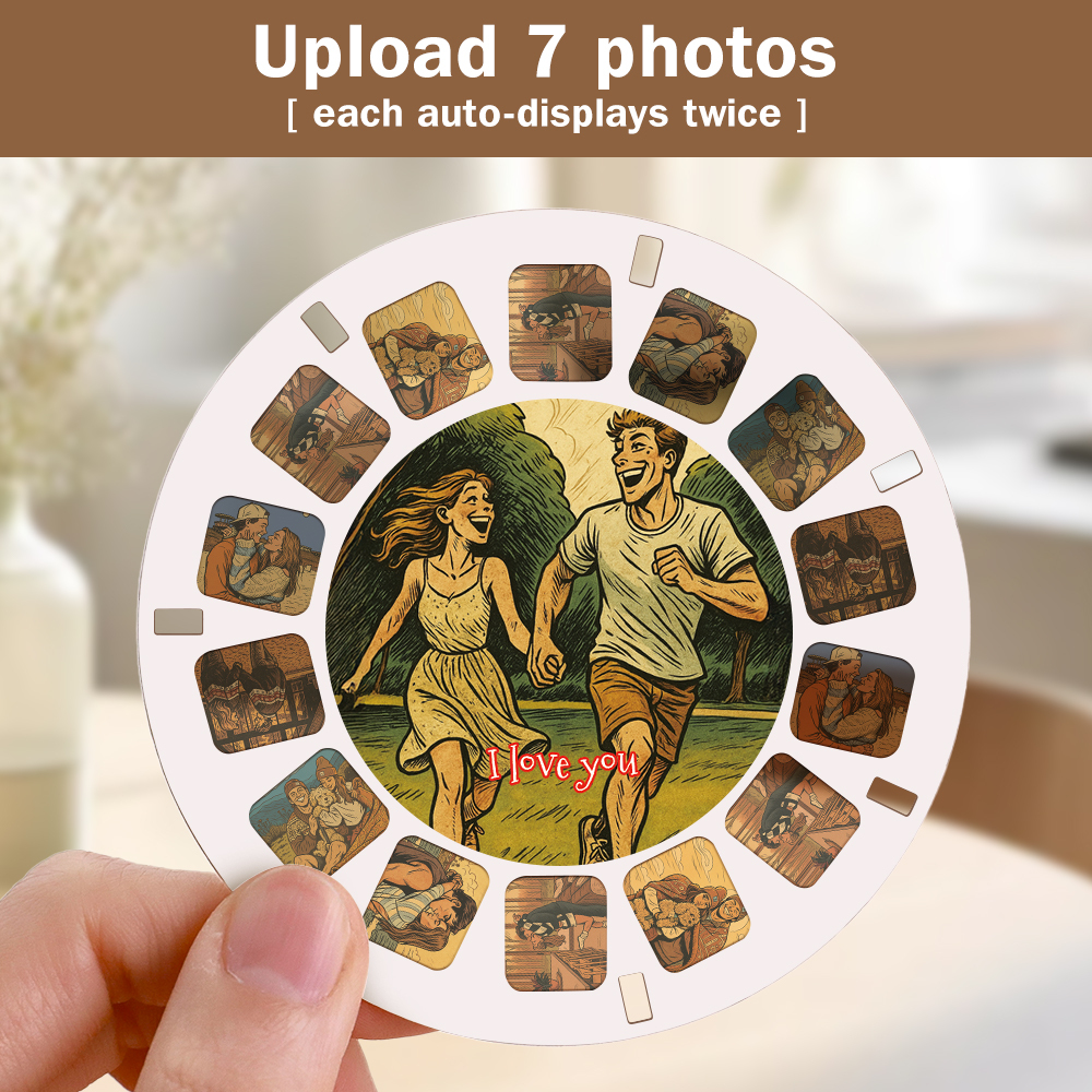 Personalized 3D Viewfinder Reel for - Customize with Your Photos