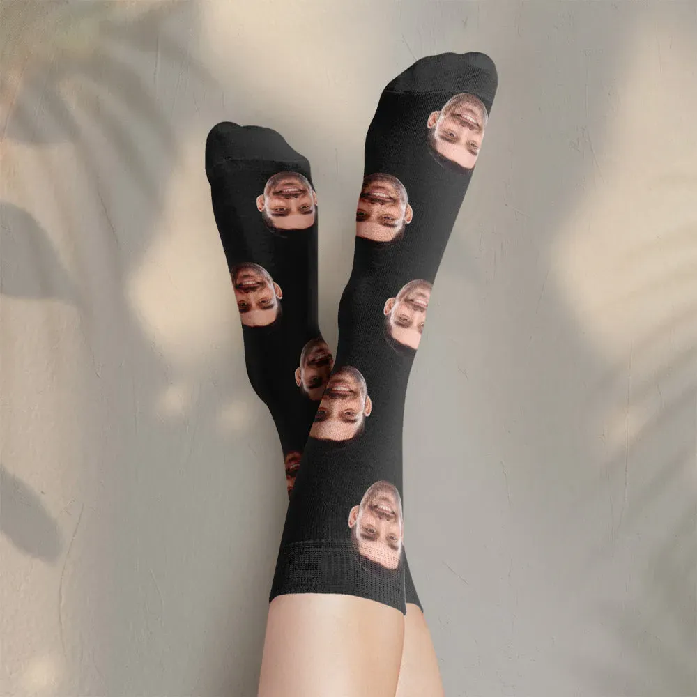 Custom Face Socks Free Shipping