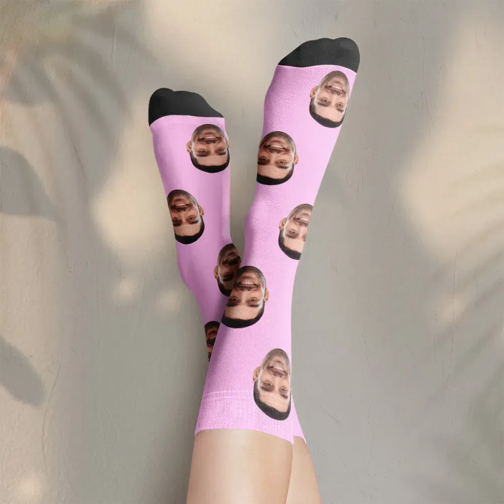 Custom Face Socks Free Shipping