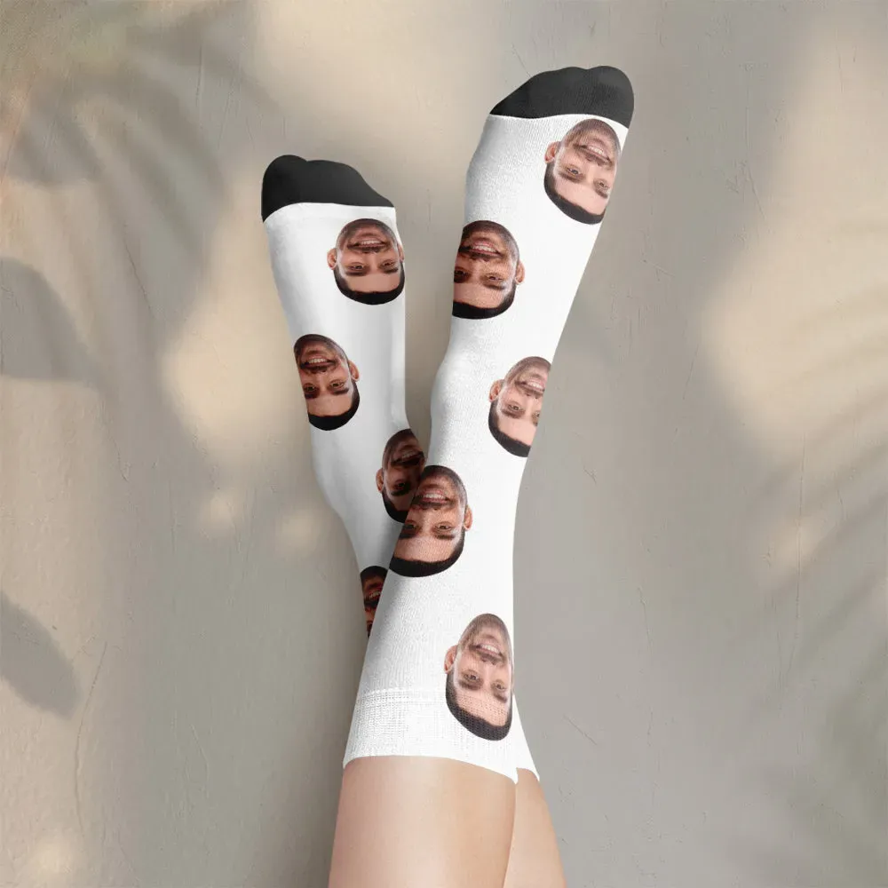 Custom Face Socks Free Shipping