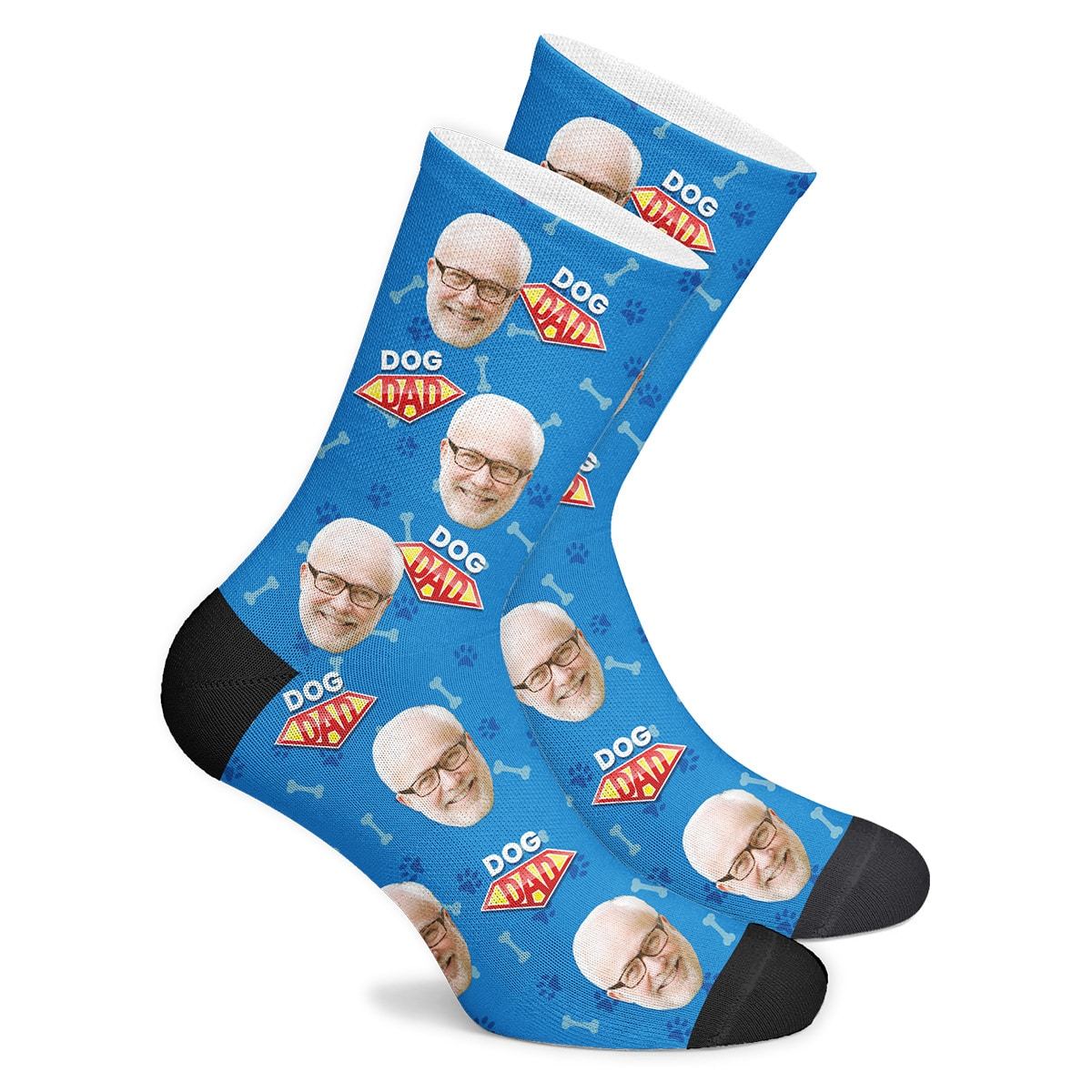 Custom Dog Dad Socks - MyPhotoSocks