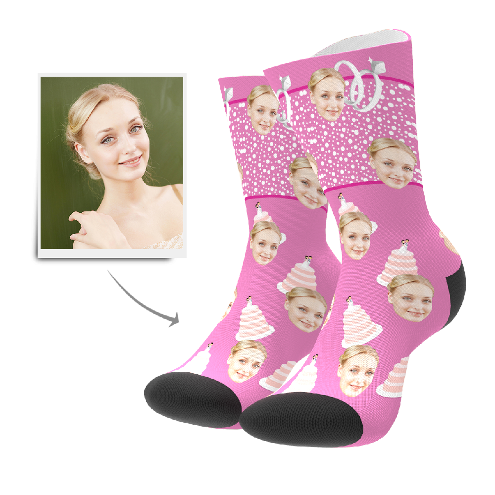 Custom Cake Socks - MyPhotoSocks