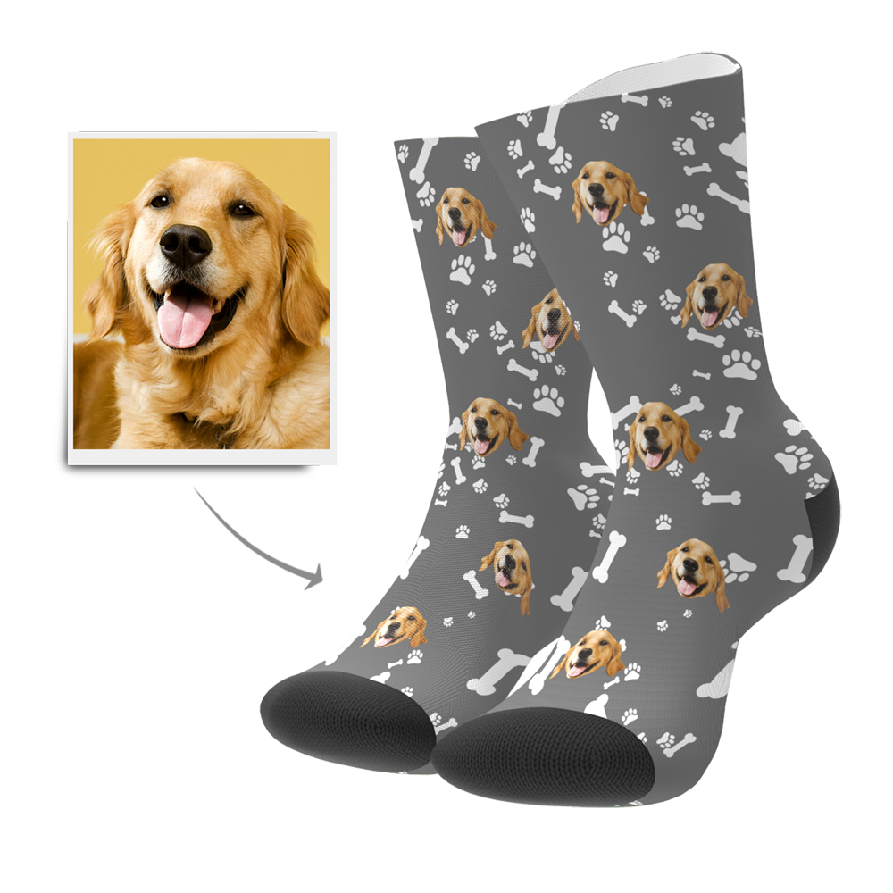 Custom Dog Socks - MyPhotoSocks