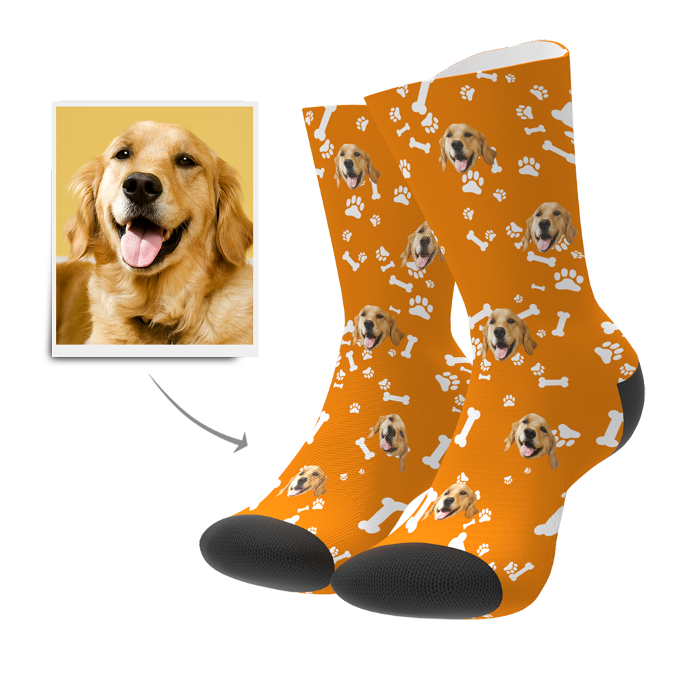 Custom Dog Socks - MyPhotoSocks