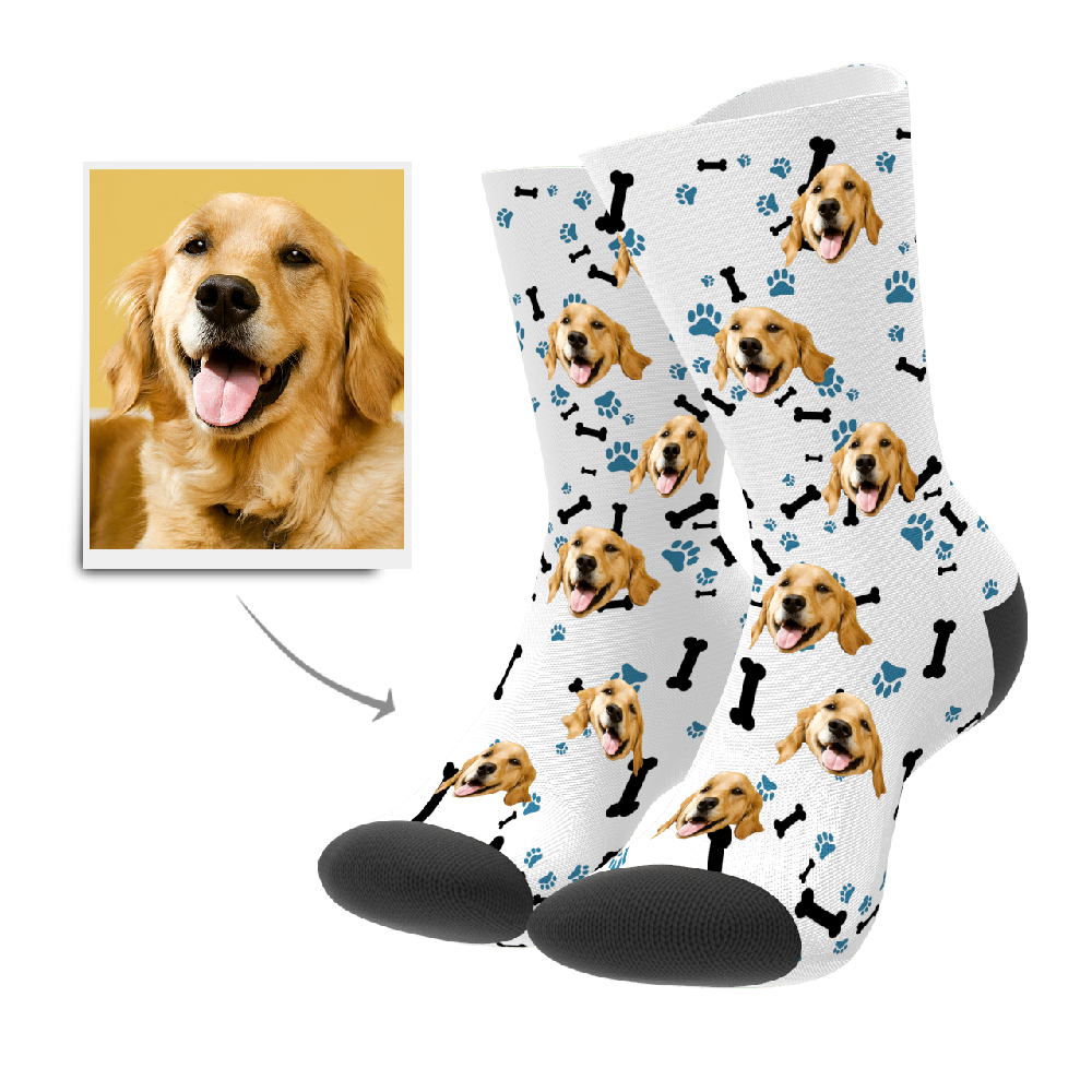 Custom Dog Socks - MyPhotoSocks