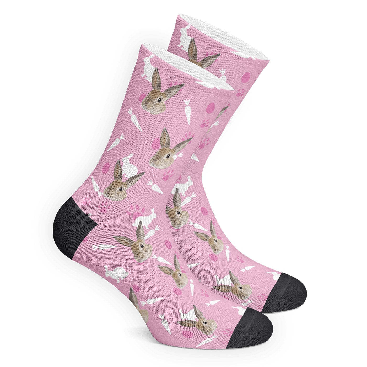 Custom Bunny Socks - MyPhotoSocks