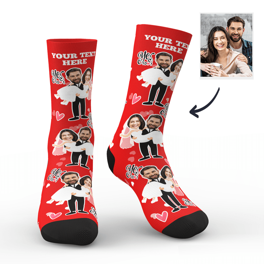 Custom Yes I Do Socks - MyPhotoSocks