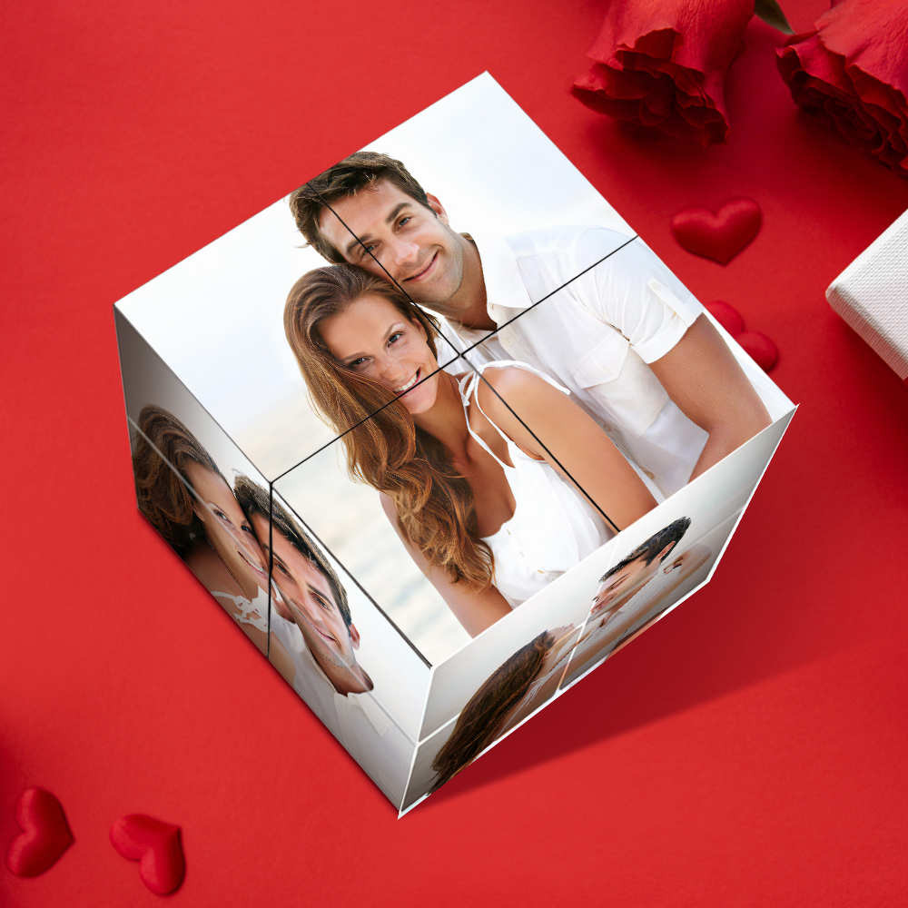 Infinity Photo Cube Custom Photo Folding Photo Rubic's Cube Gifts For Him