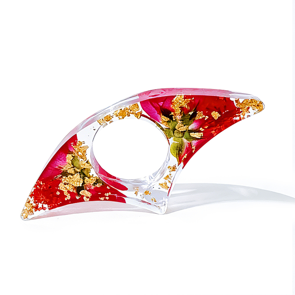 Birth Flower Book Lover - Personalized Resin Book Page Holder