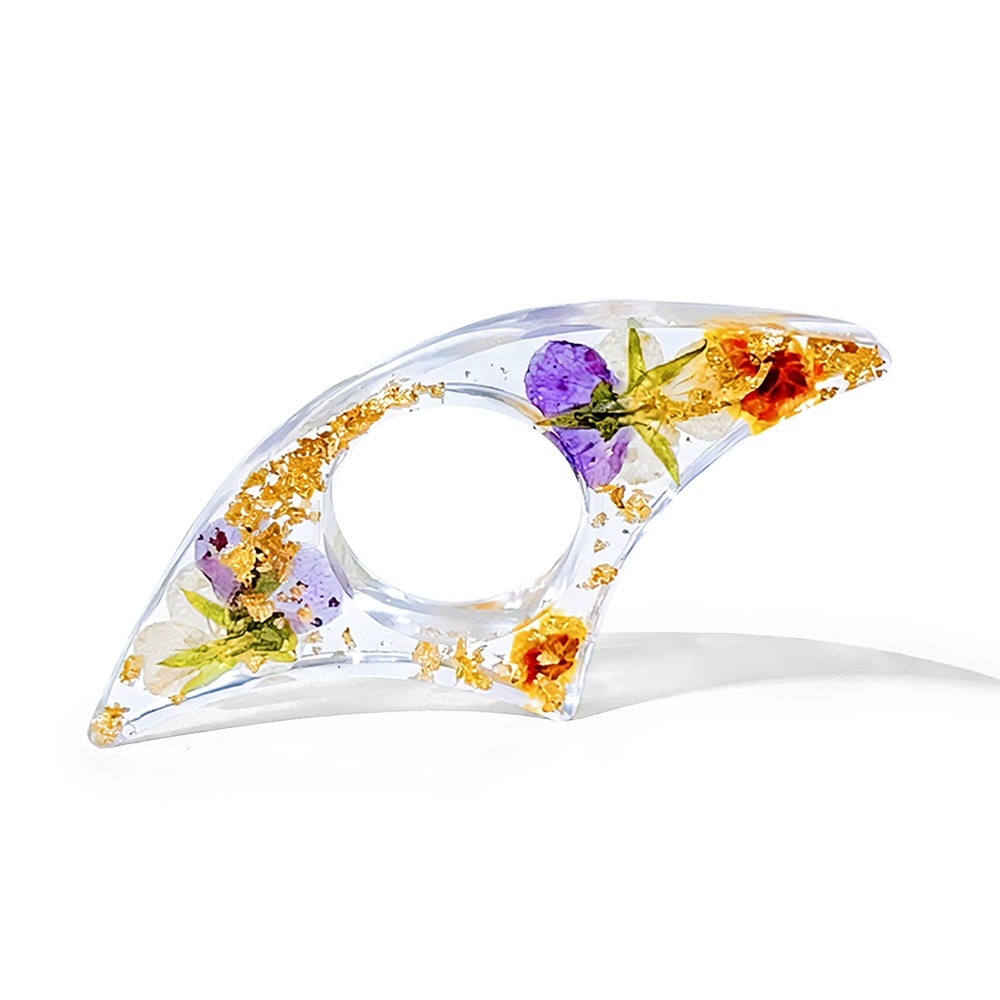 Birth Flower Book Lover - Personalized Resin Book Page Holder