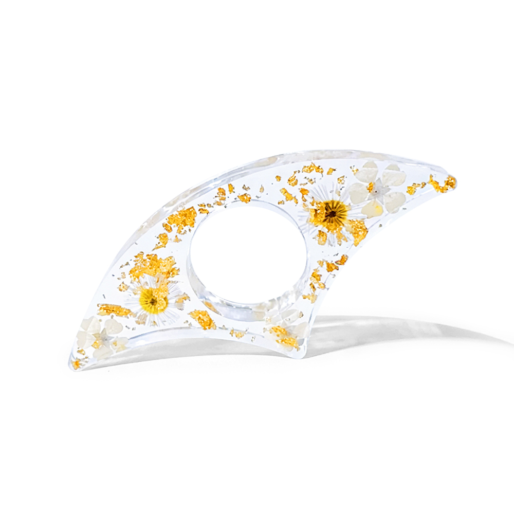 Birth Flower Book Lover - Personalized Resin Book Page Holder