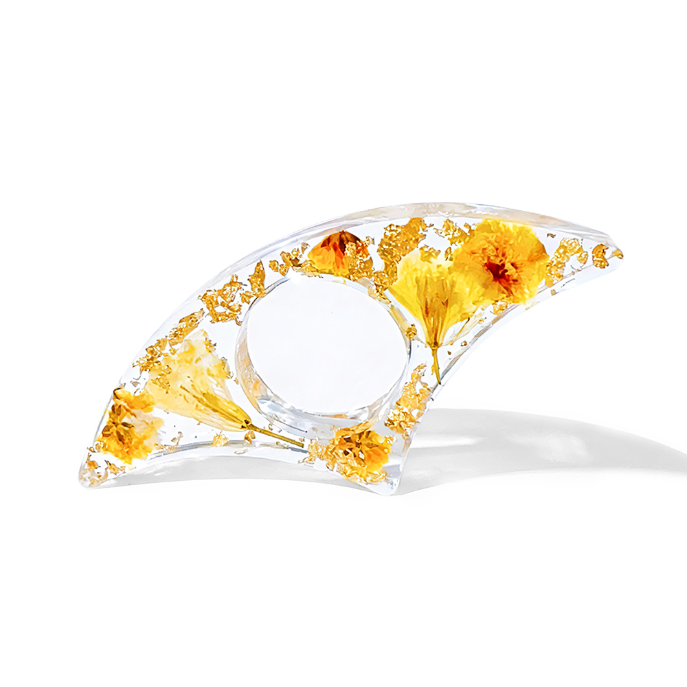 Birth Flower Book Lover - Personalized Resin Book Page Holder