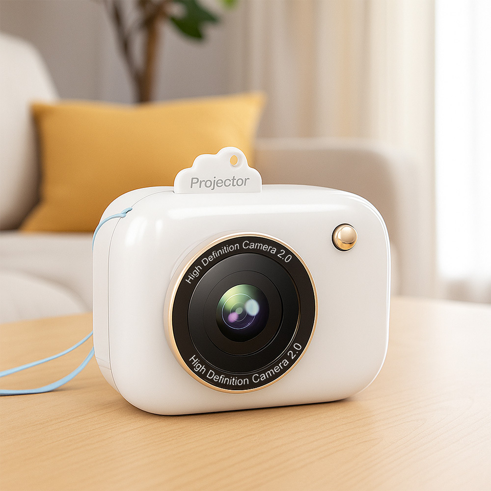 Personalized Projection Camera | Custom Photo & Theme Slide Projector Birthday Gift for Lover Kids