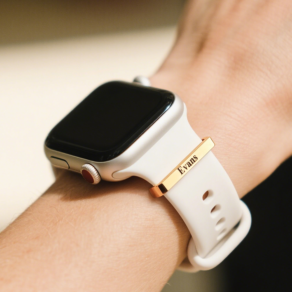 Personalized Watch Band Name Charm, custom gift for her, apple watch charms accessories, gift for girlfriend, Christmas gift, mothers day