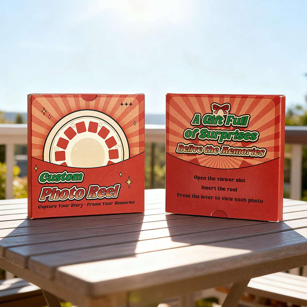 3D Viewfinder Film Gift Box Only For Flim Reel 10x10x1cm - MyPhotoSocks