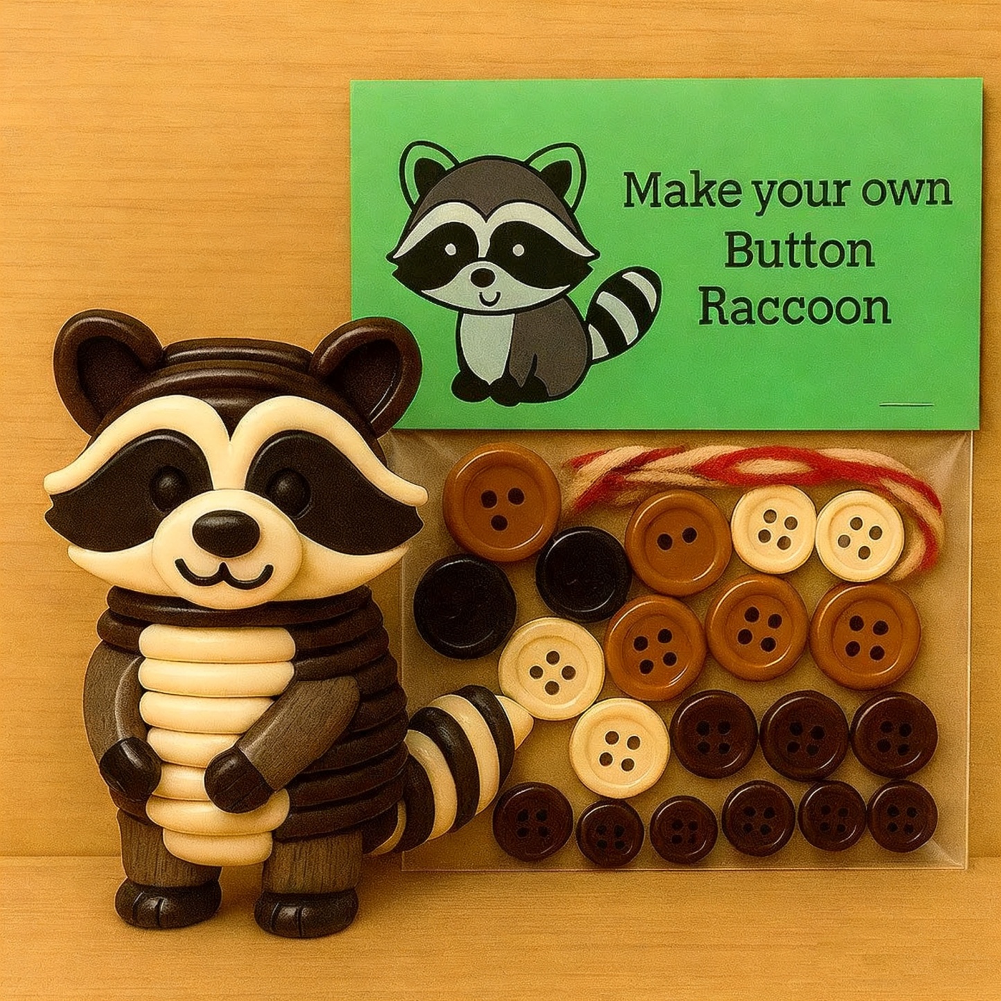 DIY Button Snowman Ornament Kit Chirstmas Gifts - MyPhotoSocks