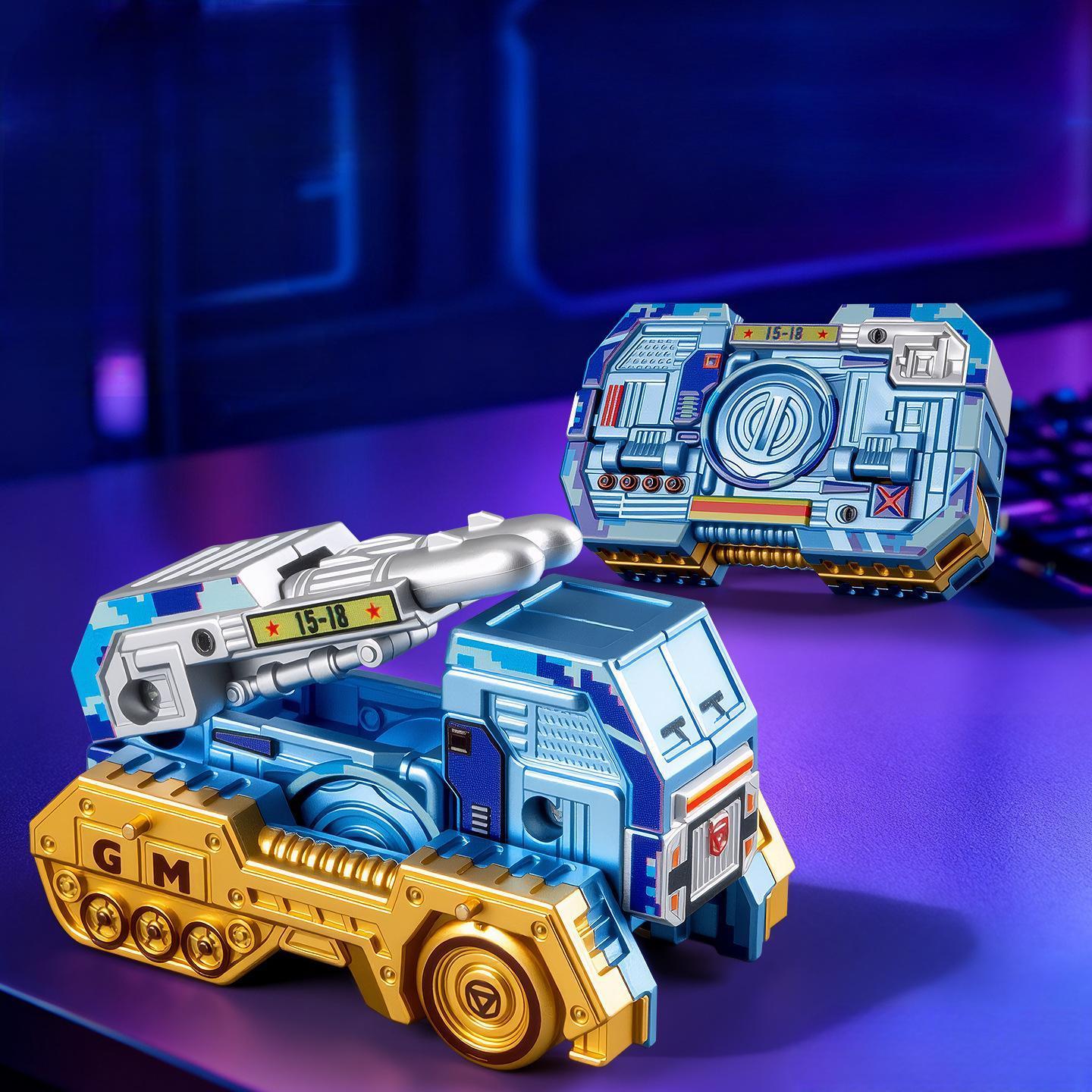 Antistress Tank Transformable Robot Fidget Roller Gyroscope Hand Spinner Adult Fingertip Spinning Top Stress Relief Cool Gadget