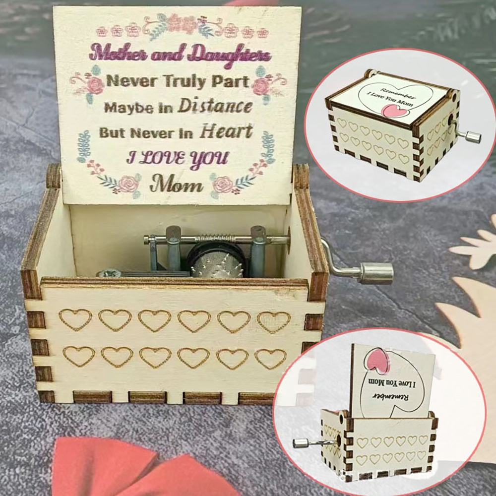 Mother's Day Gift Wooden Music Box I Need To Say Music Box Gift for Mom - MyPhotoSocks