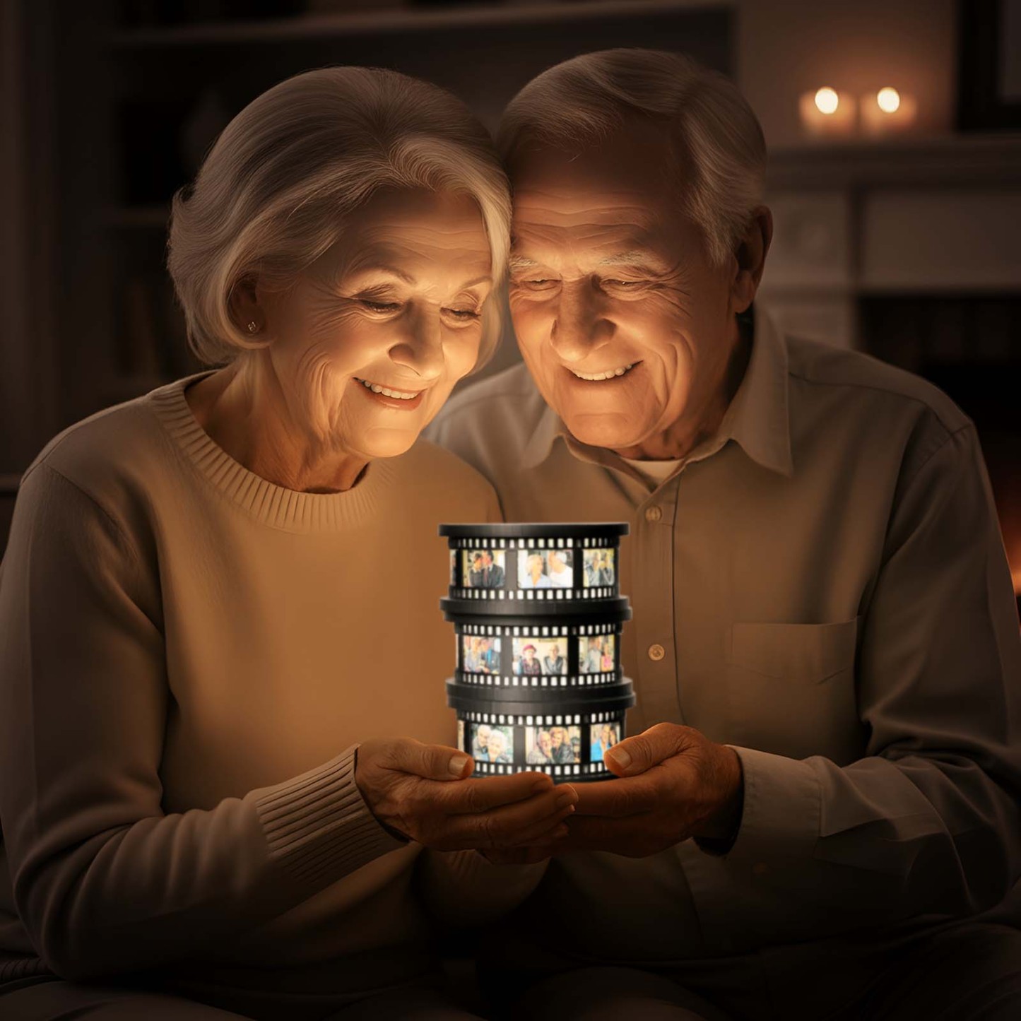 Custom Photo Movie Strip Light Vintage Film Reel Lamp