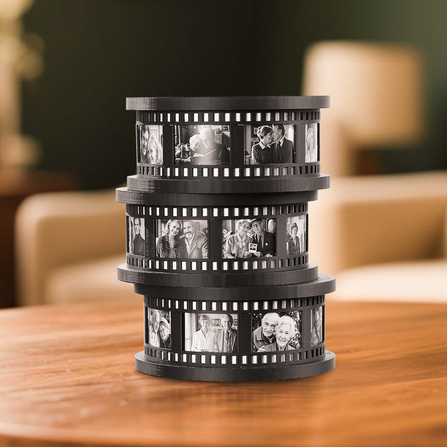 Custom Photo Movie Strip Light Vintage Film Reel Lamp