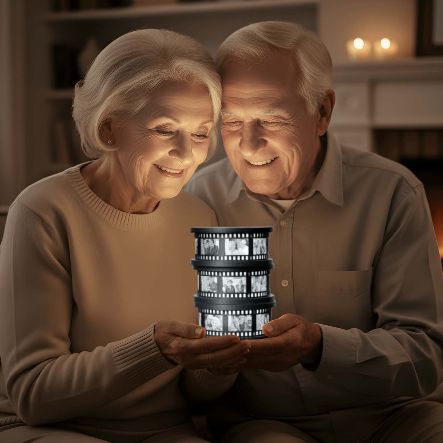 Custom Photo Movie Strip Light Vintage Film Reel Lamp