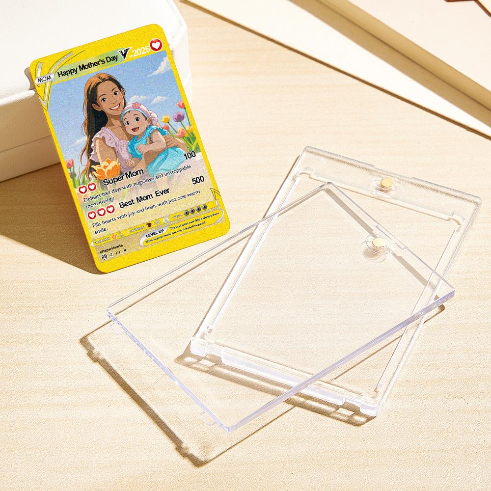 Mother's Day Poke Card, Custom Poke Card, Gift For Mom, Mother's Day Gift, Custom Poke Present