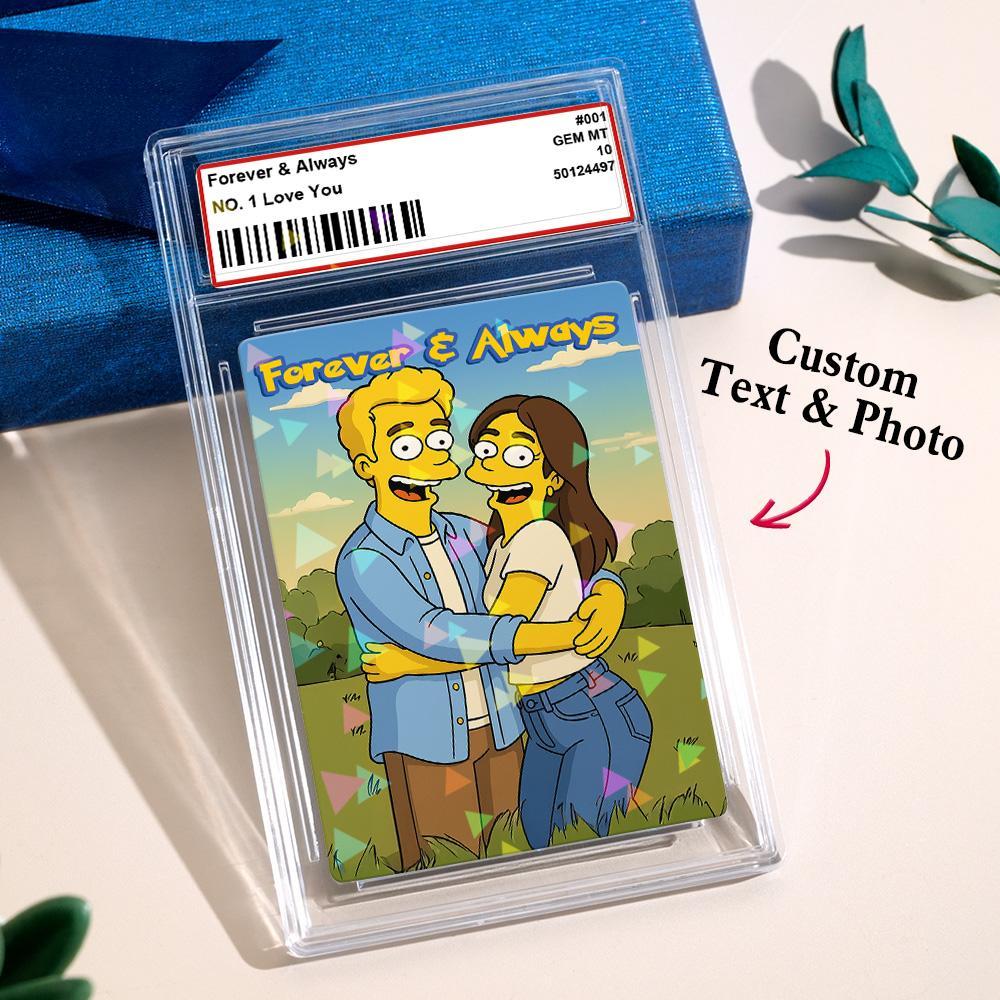 Custom Card, Gift For Lover Custom Present for Couple