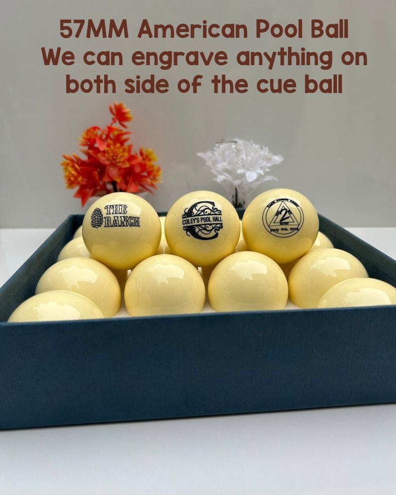 Engraved Cue Ball, Billiards Cue Ball, Best Gift For Dad, Father day gifts, Personalized Cue Ball, Customized billiards Ball, Christmas gift