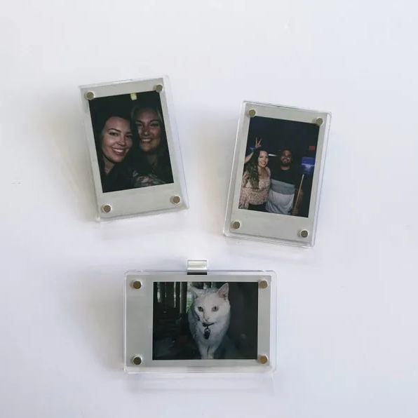 Photo Car Visor Clip Custom Sun Visor Clip Personalized Photo Car Decoration Polaroid Photo for Car Couples Gift