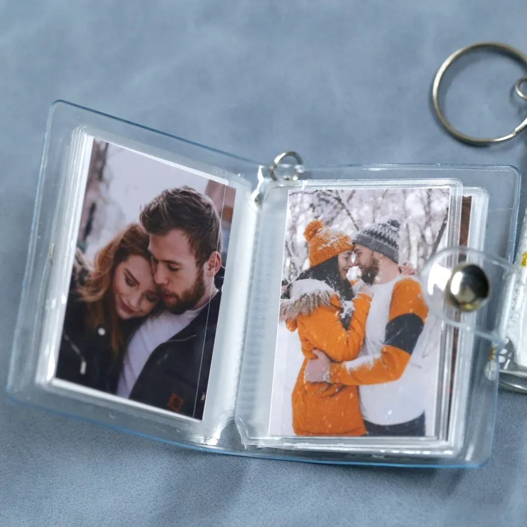 Personalized Flip Min Book Album from Your Memories. Custom Movie Book from Video as Perfect DIY Gift for Anniversary. Memories in Flipbook.