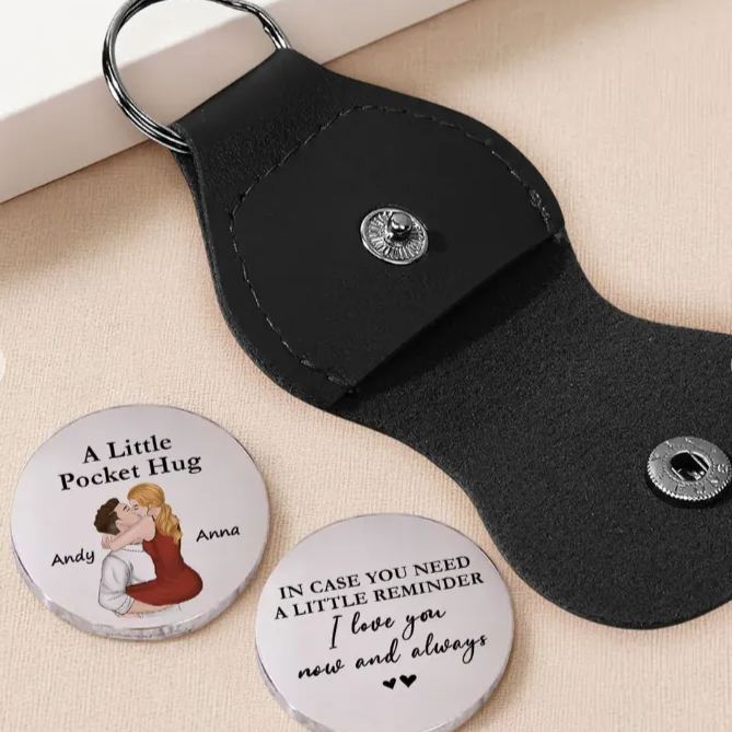 Love You Now And Always - Personalized Custom Pocket Hug