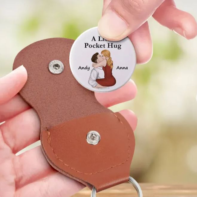 Love You Now And Always - Personalized Custom Pocket Hug