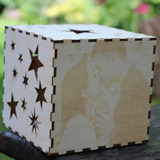 Personalized Gift for Her, Birthday Gifts for Girlfriend, Year Anniversary Gift for Girlfriend, Romantic Magic Photo Music Box Gift for Her - MyPhotoSocks