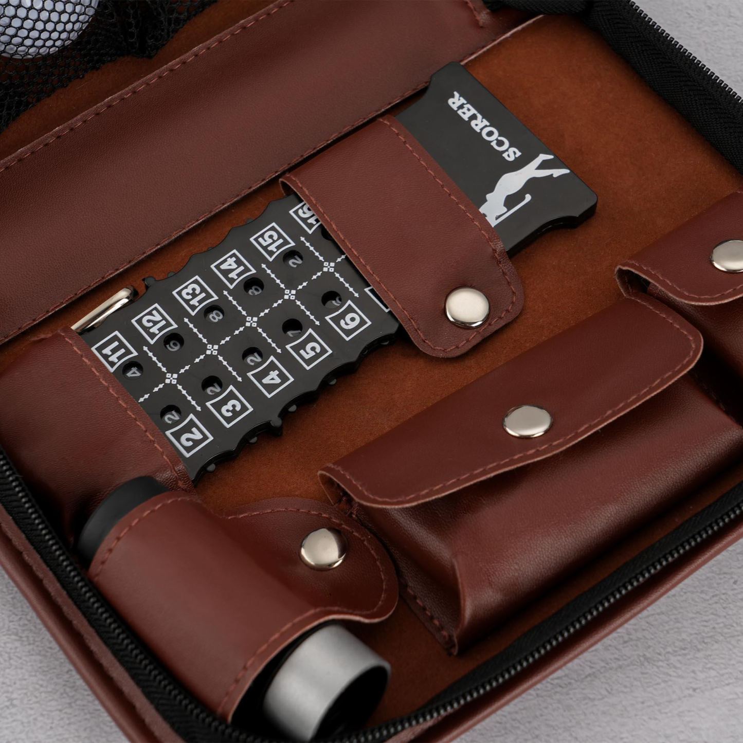 Personalized Golf Gift Set Bag, Engraved Tool Kit Bag Empty Golf Accessory Organizer Bag