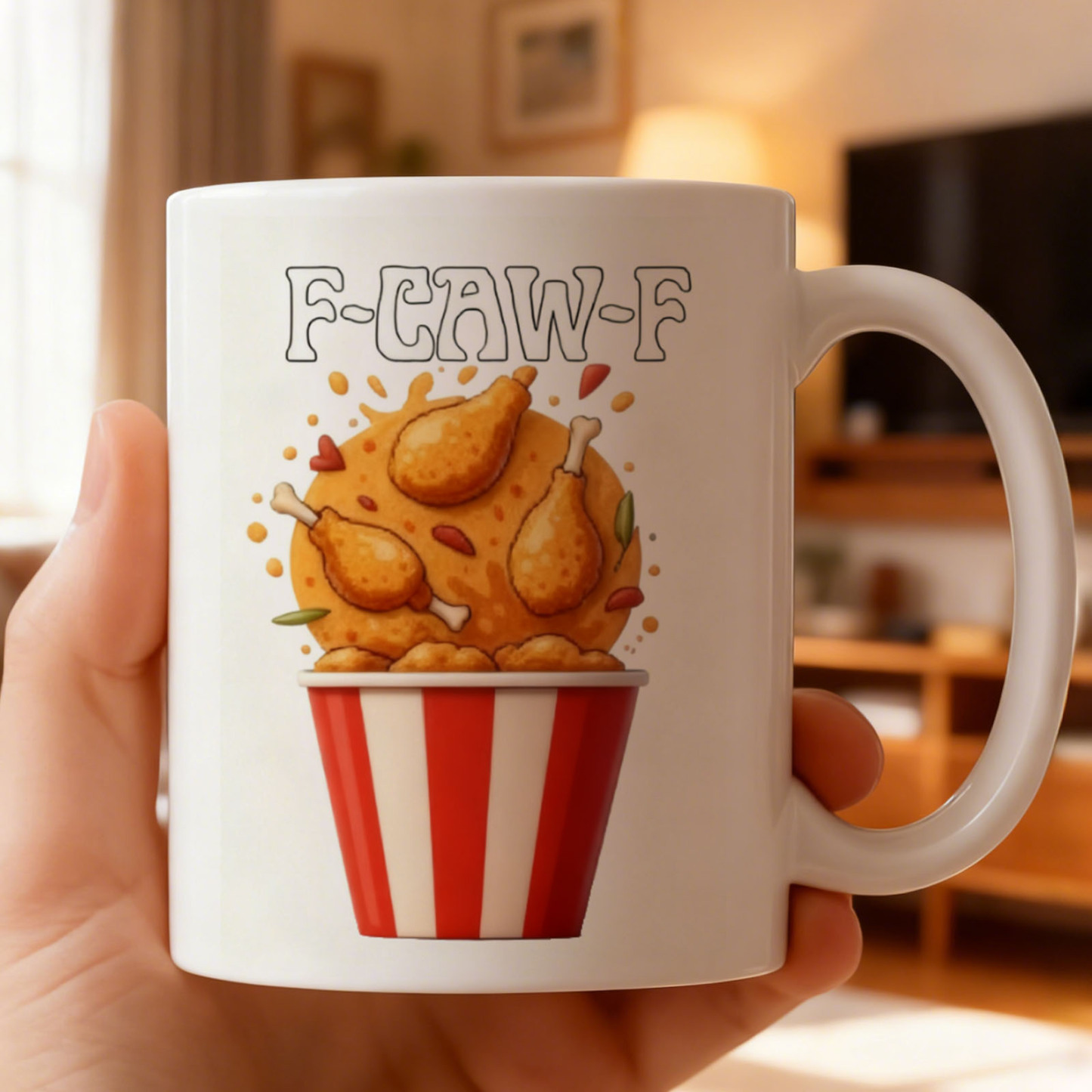 Custom Mug - Personalized Funny Gifts For Best Friends, Family, Coworker, Work Bestie - My Resting Squawk Face - GiftlabUS