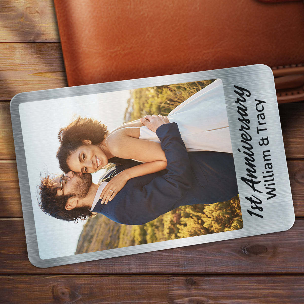 Personalized Wallet Card Gift For Dad Mom Family Siblings Friends Couples