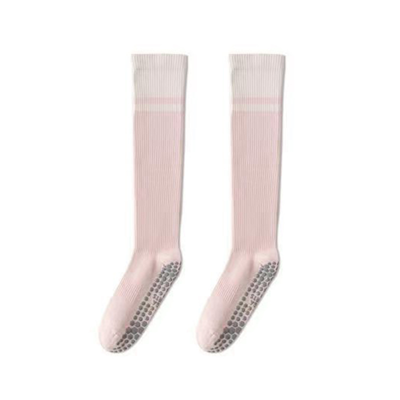 Women Mid-Calf Yoga Grip Socks, Non Slip Silicone Pilates Grip Socks, Professional Anti-Skid Grip Socks, Autumn Winter Adult Fitness Floor Sports Socks - GetPhotoSocksUk