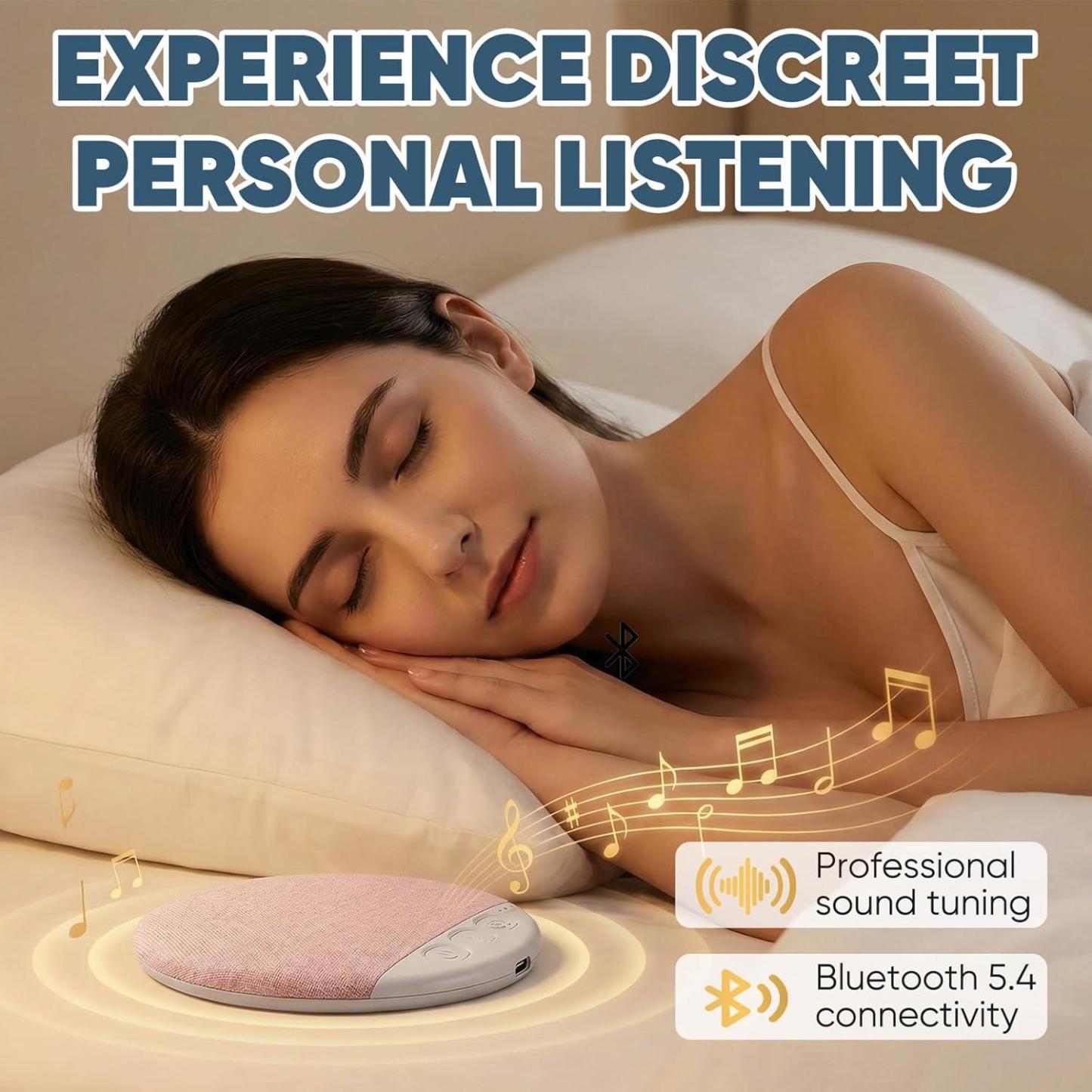 2026 New Sleep Pillow Speaker, Bluetooth Pillow Speaker Custom Birth Flower Ultra-Thin Stereo Bass with Timer and White Noise Sleep Aid Function, Sleep Headphones for Adult - GetPhotoSocksUk