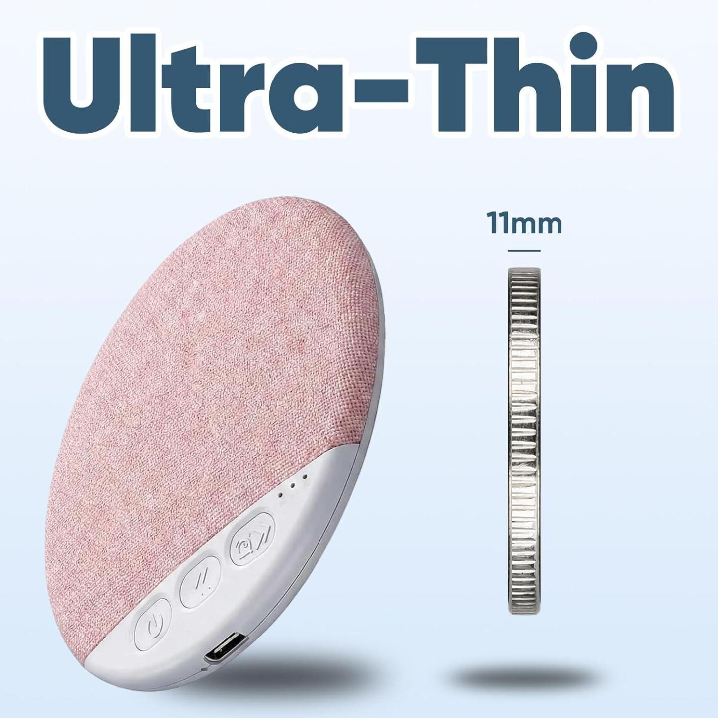 2026 New Sleep Pillow Speaker, Bluetooth Pillow Speaker Custom Birth Flower Ultra-Thin Stereo Bass with Timer and White Noise Sleep Aid Function, Sleep Headphones for Adult - GetPhotoSocksUk