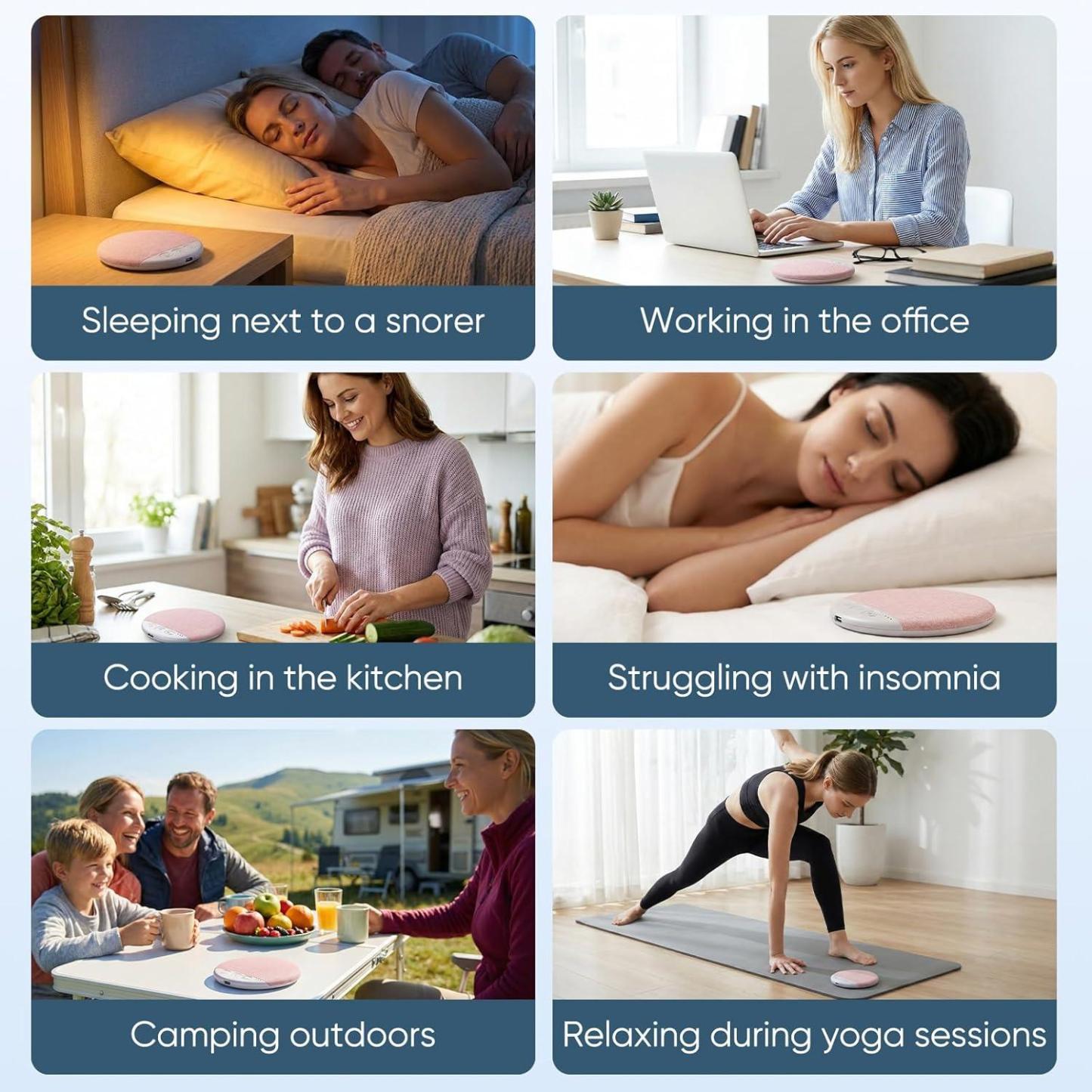 2026 New Sleep Pillow Speaker, Bluetooth Pillow Speaker Custom Birth Flower Ultra-Thin Stereo Bass with Timer and White Noise Sleep Aid Function, Sleep Headphones for Adult - GetPhotoSocksUk