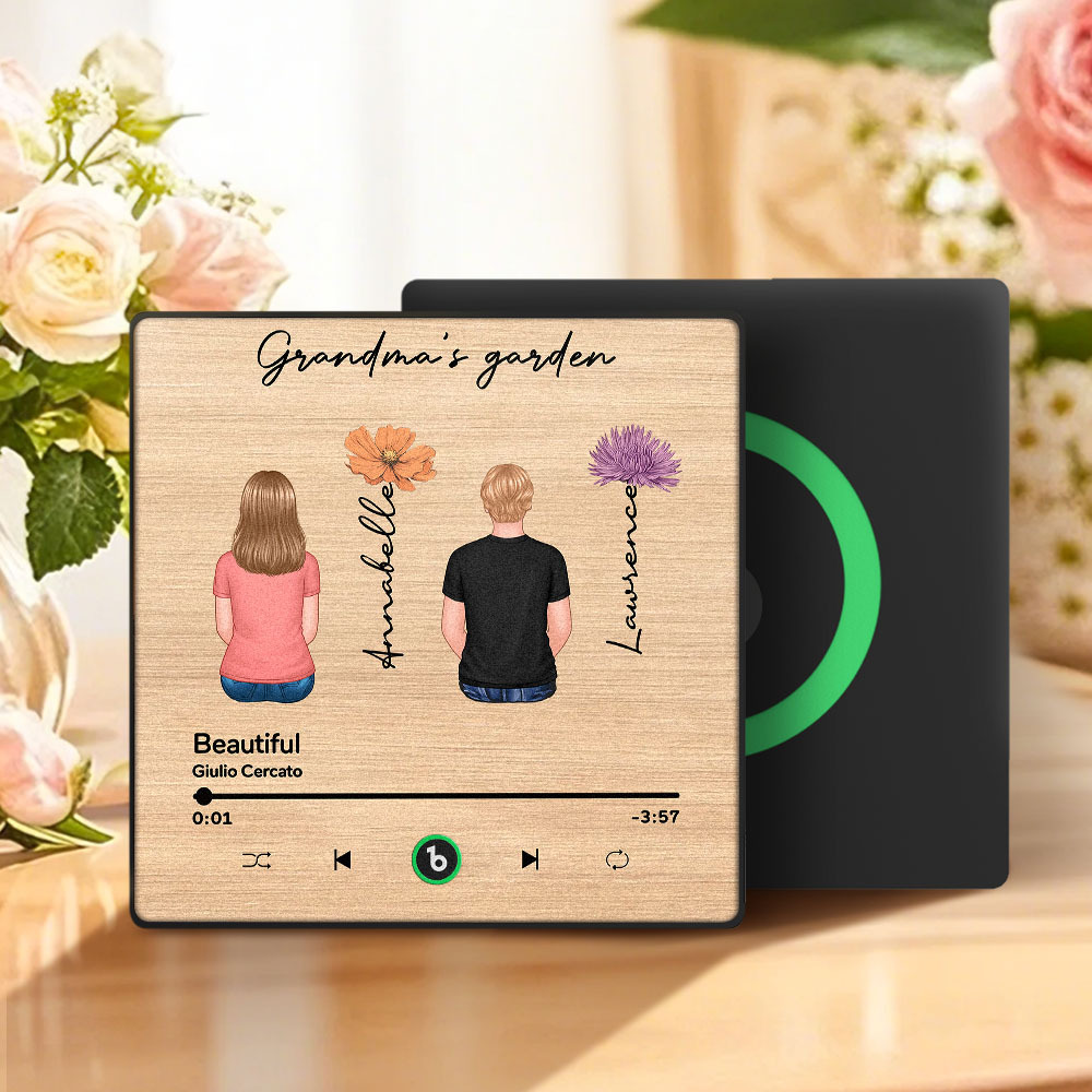 Mother's Day Custom Music Fridge MagnetMusic Wall Photo Sticker That Plays Music Without Cell Phone Multiple Styles