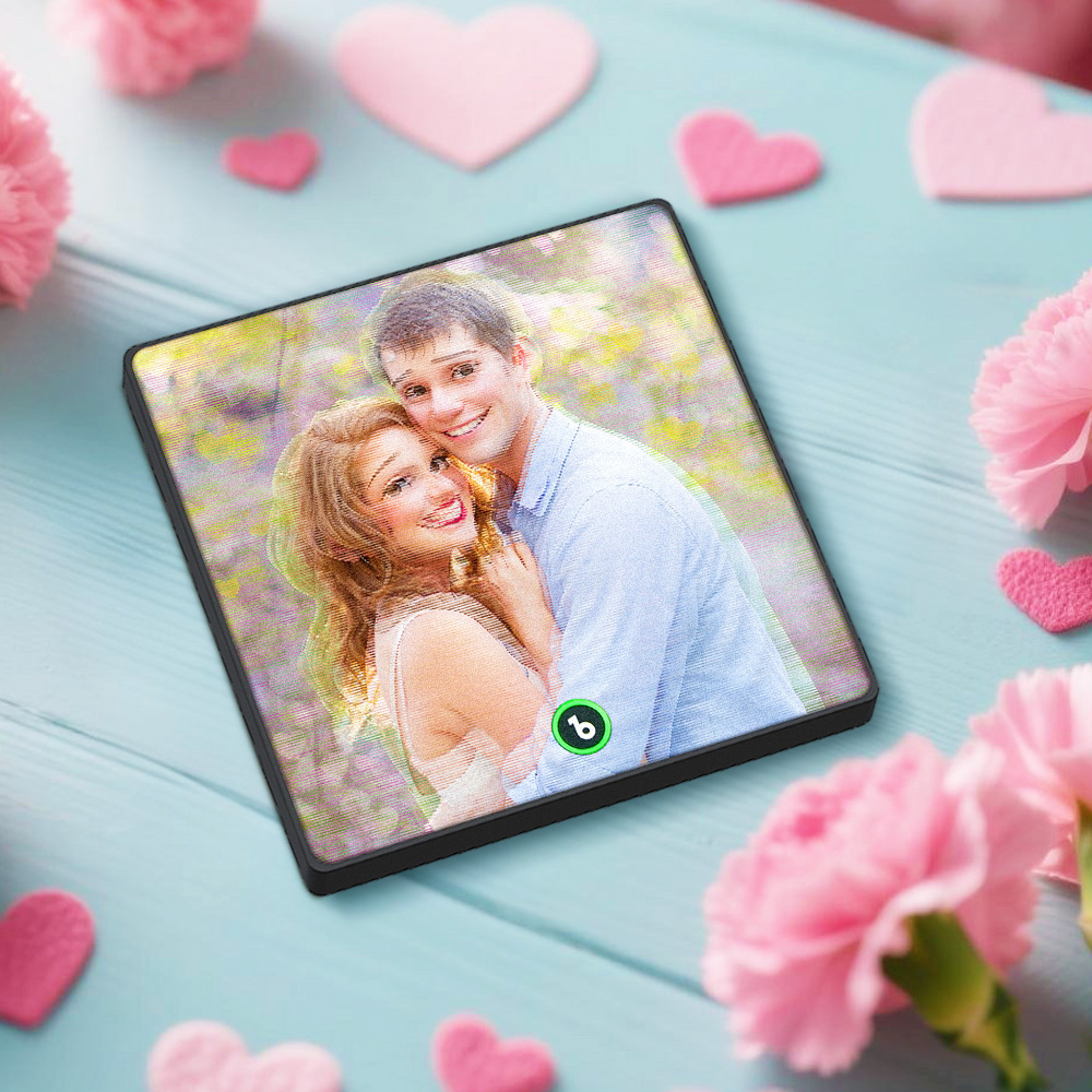 Custom Disney Lenticular Music Fridge Magnet Personalized Portrait Song Playback Gift - GetPhotoSocksUk