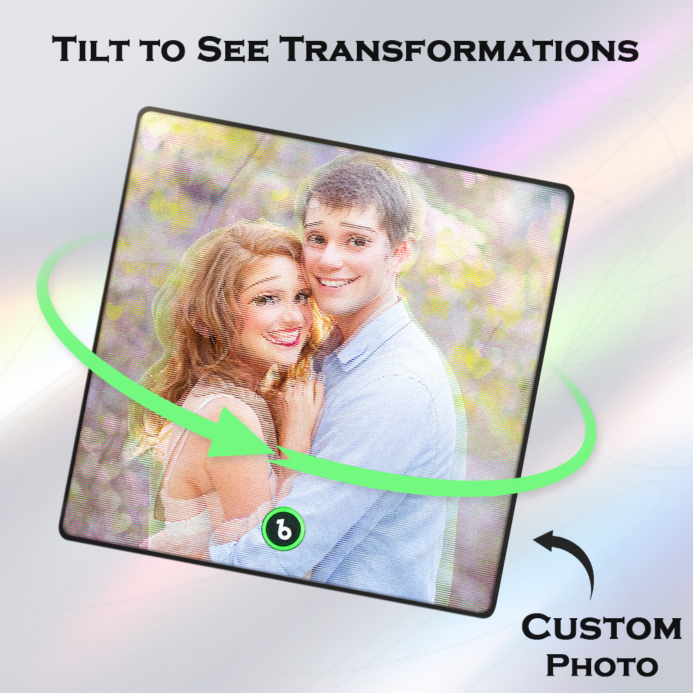 Custom Disney Lenticular Music Fridge Magnet Personalized Portrait Song Playback Gift - GetPhotoSocksUk