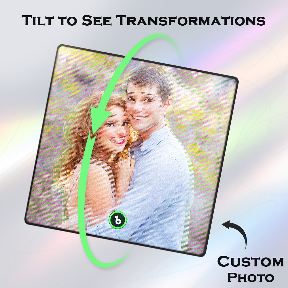 Custom Disney Lenticular Music Fridge Magnet Personalized Portrait Song Playback Gift - GetPhotoSocksUk