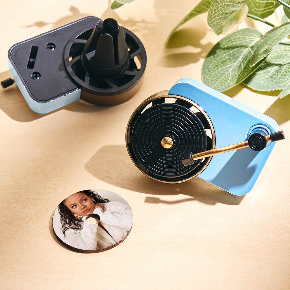 Customise Air Vinyl Turntable Fresheners Design Your Car With Your Favourite Albums Pink Car Air Freshener Pop Smoke Record Player - GetPhotoSocksUk